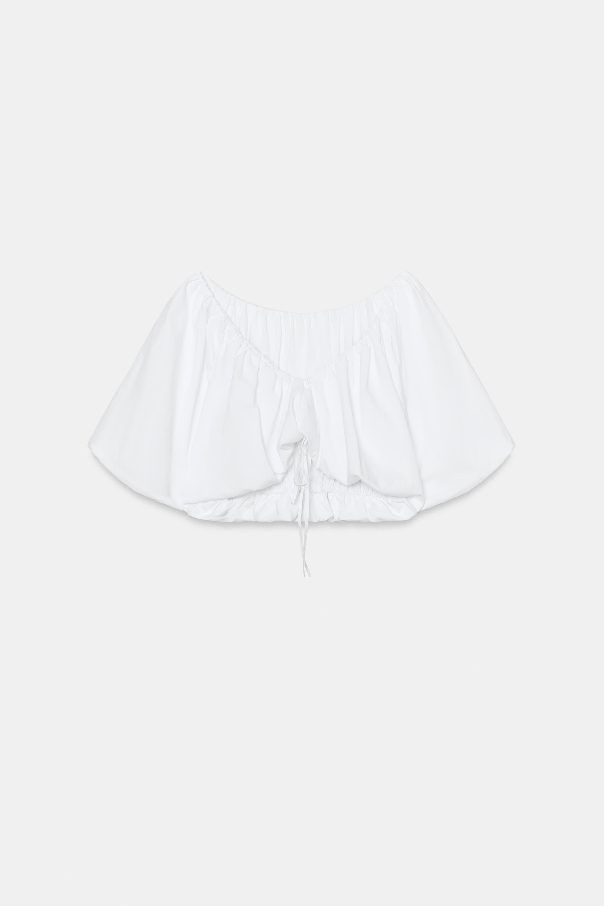 HEAVY COTTON BALLOON TOP